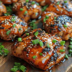 If you’re looking for a mouthwatering dish that perfectly balances sweet and spicy, look no further than Fiery Sweet Maple Chicken Bites. This delightful recipe features bite-sized pieces of tender chicken thighs, marinated in a symphony of flavors that will make your taste buds dance. The luscious sweetness of pure maple syrup melds beautifully with the fiery kick of sriracha, while soy sauce adds a savory depth that rounds out the flavor profile. These chicken bites are not only delicious but also incredibly versatile, making them perfect for appetizers, party platters, or even a flavorful weeknight dinner.