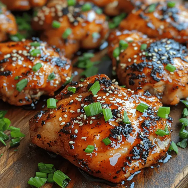 If you’re looking for a mouthwatering dish that perfectly balances sweet and spicy, look no further than Fiery Sweet Maple Chicken Bites. This delightful recipe features bite-sized pieces of tender chicken thighs, marinated in a symphony of flavors that will make your taste buds dance. The luscious sweetness of pure maple syrup melds beautifully with the fiery kick of sriracha, while soy sauce adds a savory depth that rounds out the flavor profile. These chicken bites are not only delicious but also incredibly versatile, making them perfect for appetizers, party platters, or even a flavorful weeknight dinner.