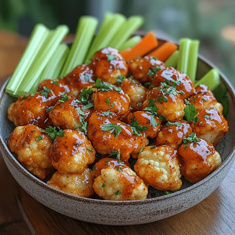 In the world of culinary creativity, cauliflower has emerged as a star ingredient, especially among those seeking delicious plant-based alternatives to traditional comfort foods. One standout recipe that has captured the hearts and palates of many is the spicy air fryer buffalo cauliflower bites. These flavorful morsels offer the perfect balance of heat and crunch, making them a fantastic substitute for buffalo wings. As more people embrace healthier eating habits, the demand for innovative recipes that satisfy cravings without compromising on taste has surged.