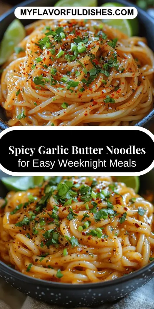 Discover the delight of Chili Garlic Butter Noodles, a quick and flavorful dish that perfectly blends creamy butter, aromatic garlic, and vibrant chilies. Ideal for busy weeknights or impressing guests, this recipe allows for easy customization with your favorite noodles and the option to add proteins or vegetables. Learn about essential ingredients, preparation techniques, and nutritional benefits that make this dish a comforting yet gourmet experience. Dive into a bowl of savory satisfaction!