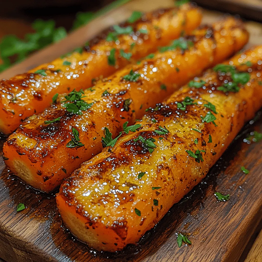 Honey Garlic Butter Roasted Carrots are not just a side dish; they are a celebration of flavors that can elevate any meal. With their vibrant color, sweet aroma, and exquisite taste, these roasted carrots are sure to delight both the eyes and the palate. This dish is a perfect example of how simple ingredients can come together to create something truly spectacular. The combination of sweet honey, savory garlic, and rich butter creates a well-rounded flavor profile that appeals to anyone, regardless of age or culinary preference.