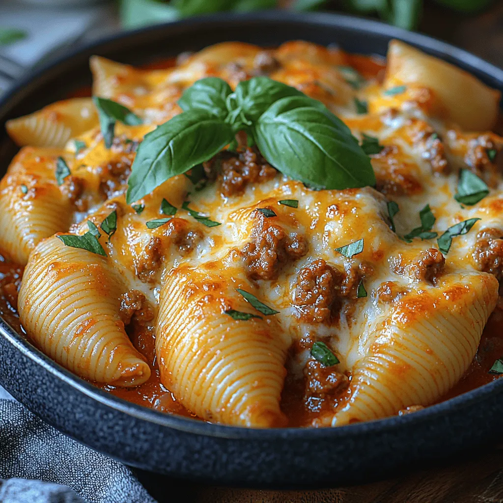 If you’re on the lookout for a comforting and family-friendly meal that brings everyone to the dinner table, look no further than Beefy Cheesy Shells Delight. This hearty dish combines the rich flavors of seasoned ground beef and a creamy, cheesy filling, all nestled within tender jumbo pasta shells. It’s a recipe that not only satisfies hunger but also wraps you in a warm blanket of nostalgia, reminiscent of cozy family dinners and gatherings.