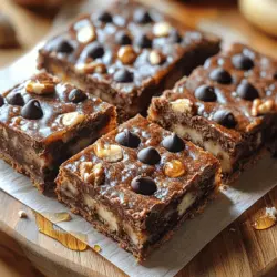 To create the perfect Choco-Banana Bliss Bars, understanding the role of each ingredient is crucial. Each component plays a significant part in enhancing flavor, texture, and nutrition. Let’s explore what makes these ingredients special.