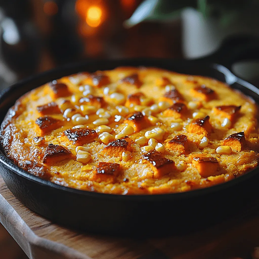 To elevate your Sweet Potato Bliss Cornbread, consider making a delightful homemade honey butter. This simple yet luxurious spread complements the sweet, moist cornbread perfectly. Here’s how to whip it up: