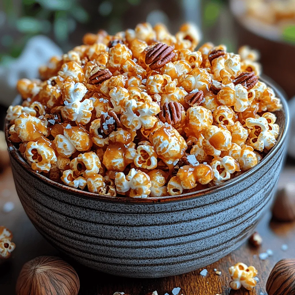 Popcorn has long been a beloved snack, cherished for its light, airy texture and the satisfying crunch that comes with each bite. Whether enjoyed at the movies, during a cozy night in, or as a festive treat, popcorn has a special place in the hearts (and stomachs) of many. Among the myriad of popcorn varieties, one stands out for its delicious decadence: Sweet & Crunchy Caramel Bliss Popcorn. This recipe transforms simple popcorn into a heavenly indulgence, enveloped in a rich caramel coating that is both sweet and satisfying.