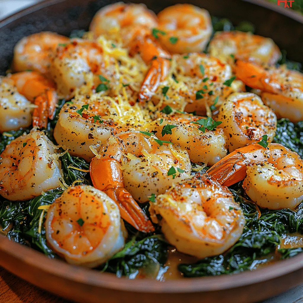 One of the standout features of Garlicky Shrimp & Spinach Delight is its impressive nutritional profile. Shrimp is a lean source of protein that is low in calories, making it a fantastic choice for those looking to maintain a healthy diet without sacrificing flavor. Just a few ounces of shrimp can provide a substantial amount of protein, essential for muscle building and repair.