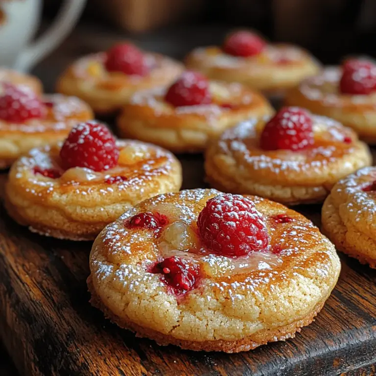 Cookies have a special place in our hearts and kitchens, often evoking memories of warmth, comfort, and togetherness. They are more than just treats; they are symbols of hospitality and joy, frequently gracing our tables during gatherings, celebrations, and even quiet afternoons at home. Among the myriad of cookie varieties, Lemon Raspberry Bliss Cookies stand out as a refreshing and delightful choice. These cookies are a perfect marriage of tartness from zesty lemons and sweetness from luscious raspberries, resulting in a flavor explosion with every bite.