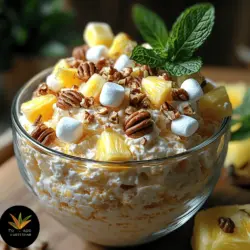 If you’re looking to bring a taste of the tropics to your next gathering or family meal, look no further than the Tropical Paradise Pineapple Fluff. This delightful dessert combines the sweetness of ripe pineapples with the fluffiness of whipped cream, creating a treat that’s both refreshing and indulgent. With its vibrant flavors and creamy texture, this dessert is sure to impress guests and family alike.