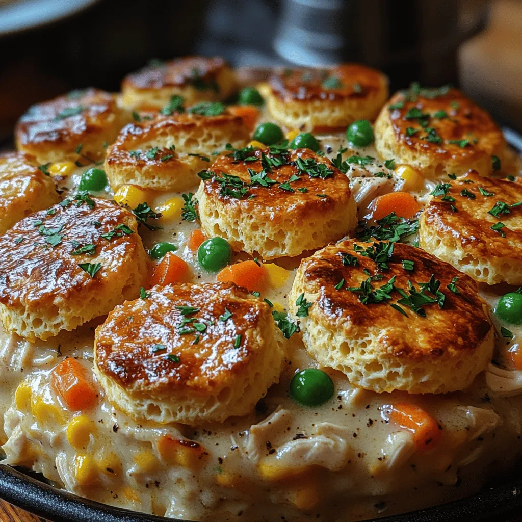 When it comes to comfort food, few dishes can compete with the warm embrace of a Chicken Pot Pie Casserole. This hearty meal is a beloved classic that brings families together, evoking feelings of nostalgia and satisfaction with every bite. Its creamy filling and flaky biscuit topping create a perfect harmony that satisfies both the palate and the soul. In an age where families often juggle hectic schedules, easy and hearty recipes like Chicken Pot Pie Casserole have become invaluable, allowing home cooks to whip up something delicious without spending hours in the kitchen.
