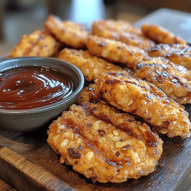 To create the perfect BBQ Chip Chicken Nuggets, it's essential to understand the main ingredients that contribute to their deliciousness. Here’s a closer look at what you'll need: