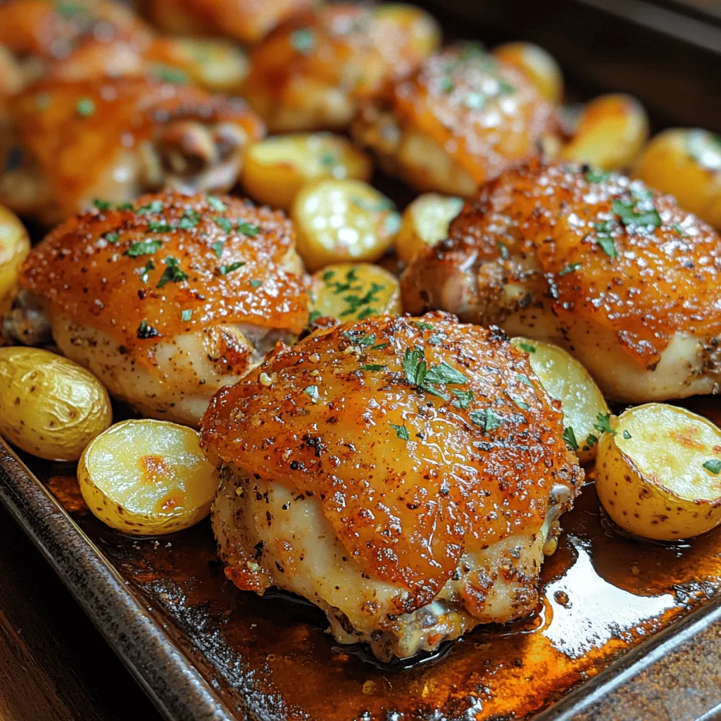 To create a memorable Garlic Parmesan Chicken and Potatoes dish, it is essential to understand the ingredients that come together to form this delightful meal. Each component plays a crucial role in developing the rich flavors and comforting texture that make this recipe a household favorite.