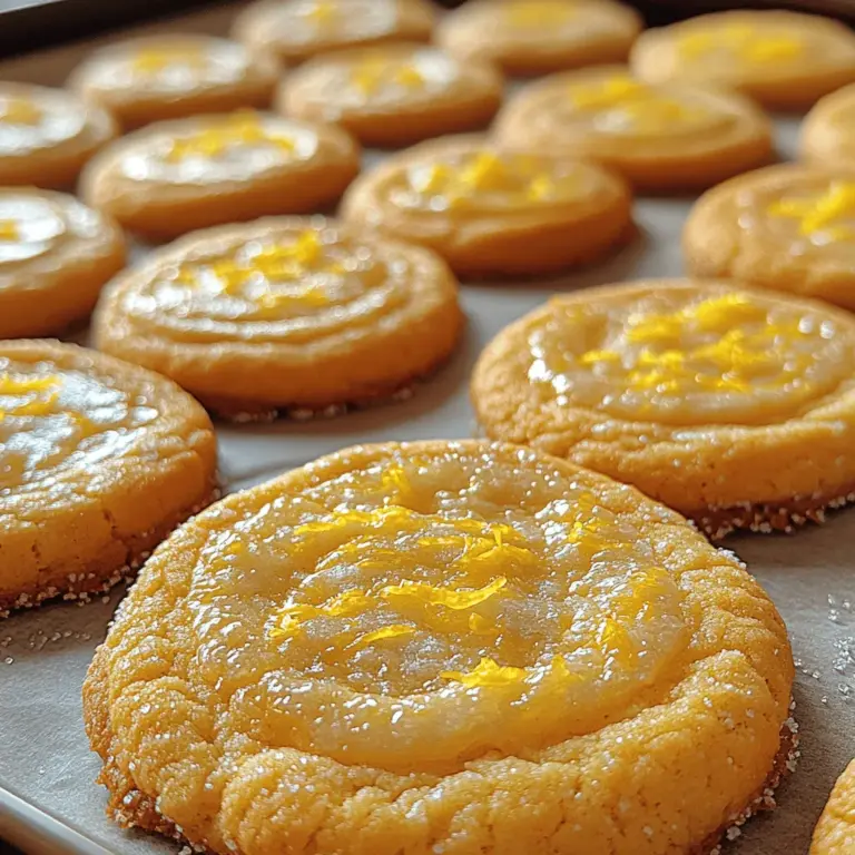 There’s something truly magical about homemade cookies. The warm, inviting aroma that wafts through your kitchen, the golden-brown edges, and the melt-in-your-mouth texture create a sensory experience that is simply unrivaled. Among the many cookie varieties that grace our tables, Zesty Lemon Blossoms stand out for their delightful combination of sweet and tangy flavors. These cookies are not only a treat for your taste buds but also a feast for the eyes, making them a perfect addition to any occasion.