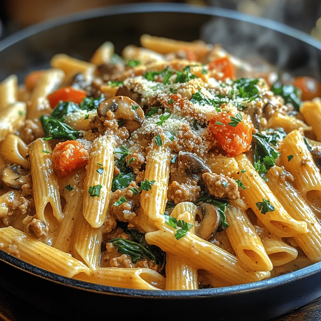 As the seasons change and the air turns crisp, there's nothing quite like a hearty, savory pasta dish to warm your soul and satisfy your hunger. The Savory Turkey & Mushroom Penne Delight is a beautiful embodiment of comfort food, merging lean protein with an array of fresh vegetables to create a dish that caters to health-conscious diners without sacrificing flavor. This recipe showcases the versatility of pasta, making it a perfect meal for families, busy professionals, or anyone looking to whip up something delicious in the kitchen.
