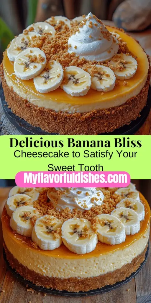 Dive into the creamy goodness of Banana Bliss Cheesecake, a delightful dessert that combines the sweetness of ripe bananas with rich cream cheese. Perfect for any occasion, this cheesecake offers a smooth texture and vibrant flavor that will impress your friends and family. With simple ingredients and easy-to-follow instructions, you can create this indulgent treat at home. Enjoy the joy of baking and savor each delicious bite of this unique dessert!