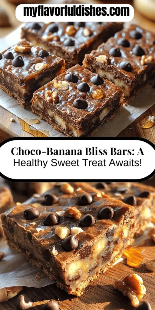 Discover the deliciously healthy Choco-Banana Bliss Bars, the perfect treat for those craving something sweet without compromising nutrition. This easy-to-follow recipe combines ripe bananas and rich cocoa, creating a chewy and satisfying snack ideal for any time of day. With customizable ingredients and a wealth of health benefits, you can enjoy these bars guilt-free. Whether as an energizing snack or a decadent dessert, they’re sure to delight!
