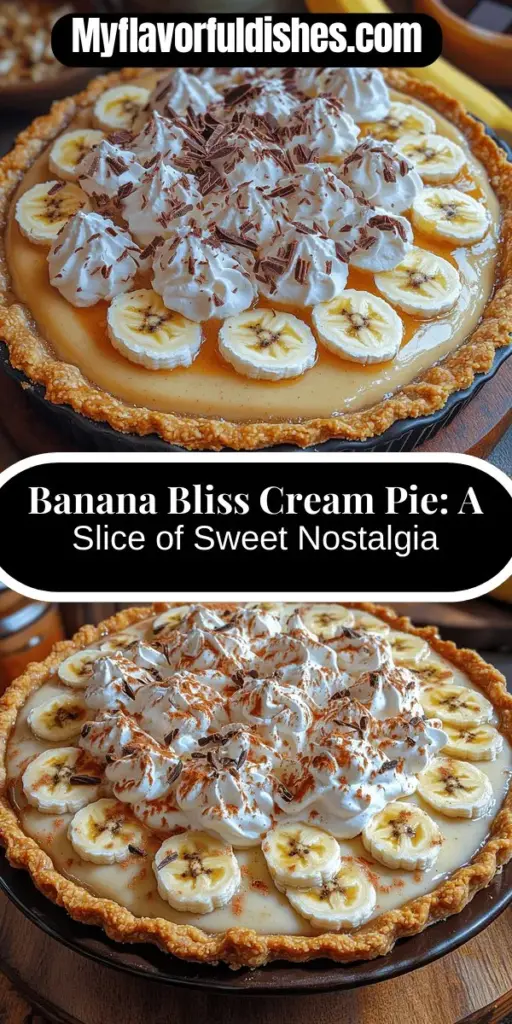 Discover the delightful world of Banana Bliss Cream Pie with this comprehensive guide. Learn how to combine perfectly ripe bananas with a rich, creamy custard for an indulgent dessert that brings nostalgia and joy. From choosing the ideal pie crust to mastering the custard technique, our step-by-step instructions will help you create a show-stopping treat. Perfect for any occasion, this pie is sure to impress friends and family alike. Enjoy a slice of sweetness today!
