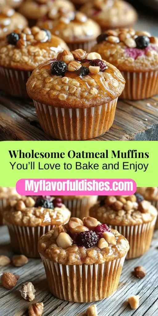 Discover the joy of baking with wholesome oatmeal muffins! These nutritious treats are perfect for breakfast or a midday snack, offering a delightful balance of taste and health. Packed with fiber, vitamins, and minerals, oatmeal muffins can be customized with your favorite fruits, nuts, or seeds. Follow the recipe to create delicious muffins that not only satisfy cravings but also support your well-being. Dive into the world of wholesome baking today!