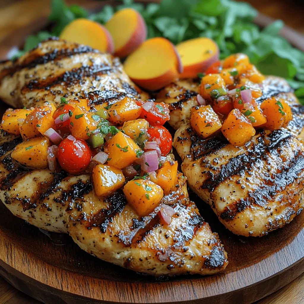 When it comes to refreshing and flavorful meal options, few dishes can rival the vibrant Tomato Peach Salsa Chicken. This delightful recipe embodies the essence of summer, bringing together the sweetness of ripe peaches and the tartness of cherry tomatoes, resulting in an explosion of flavors that dance on your palate. Perfect for everything from casual family dinners to festive gatherings, this dish not only tantalizes taste buds but also nourishes the body with its wholesome ingredients.