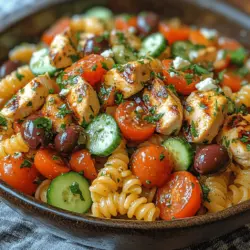 Mediterranean Delight Pasta Salad: A Fresh and Flavorful Recipe