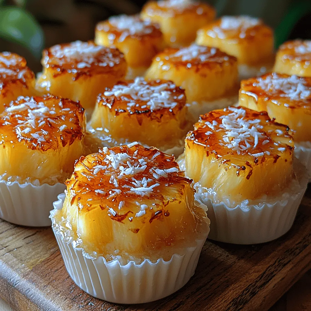 Tropical Bliss Frozen Coconut Pineapple Bites: A Refreshing Treat for Any Occasion