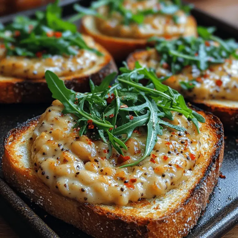 In the world of culinary delights, savory toasts have emerged as a versatile meal option that transcends traditional breakfast boundaries. Whether you're seeking a quick snack, a light lunch, or an elegant appetizer, savory toasts offer the perfect canvas for creativity and flavor. One standout version is the Savory Roasted Garlic White Bean Toast, which combines the creamy texture of white beans with the rich, mellow flavors of roasted garlic. This dish is not just a treat for the taste buds; it also provides a wealth of health benefits that make it a favorite among health-conscious food enthusiasts.