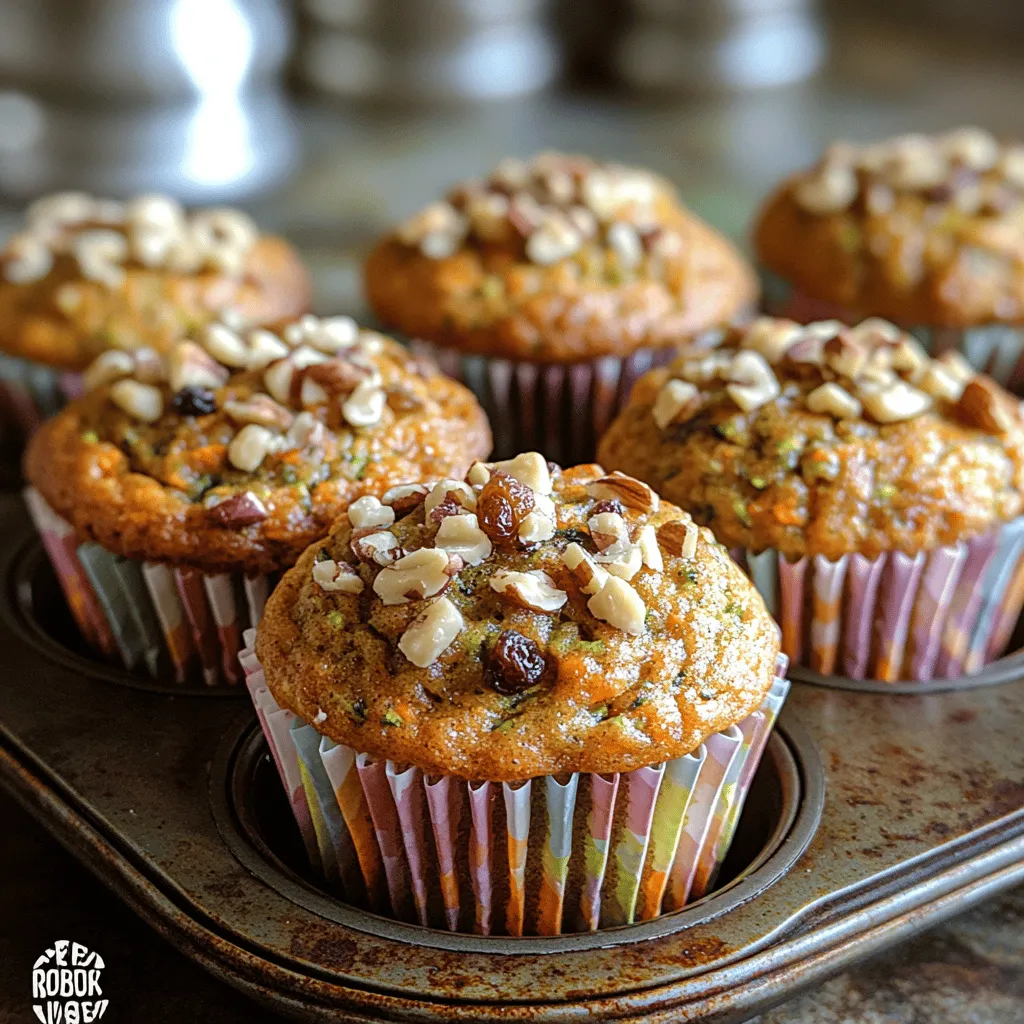 Breakfast muffins have become a beloved staple in many households, known for their convenience and versatility. These delightful baked treats can serve as a quick on-the-go breakfast, a snack, or even a sweet addition to your brunch table. Their popularity stems from their ability to combine flavor and nutrition in a single, portable package. Among the multitude of muffin recipes available, the Vibrant Zucchini Carrot Breakfast Muffins stand out as a wholesome and delicious option that the whole family will enjoy.