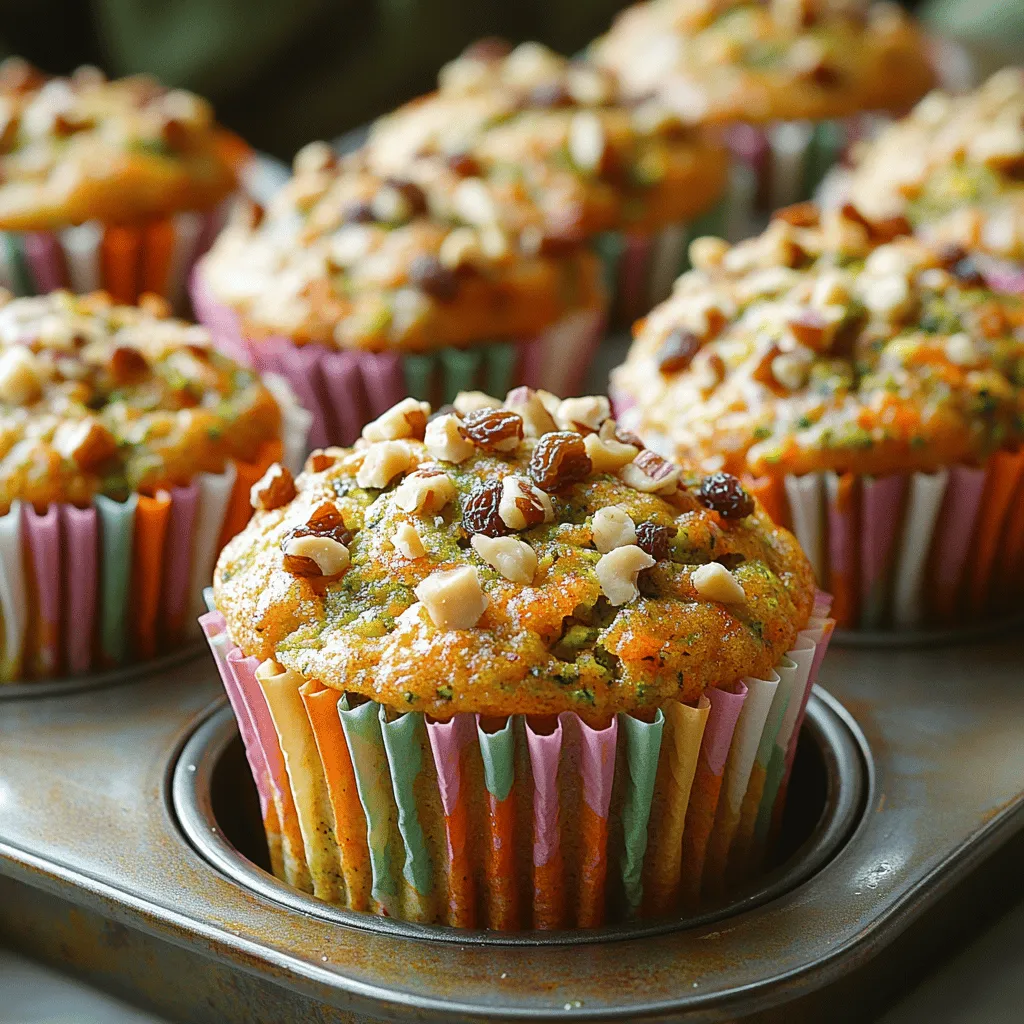 Breakfast muffins have become a beloved staple in many households, known for their convenience and versatility. These delightful baked treats can serve as a quick on-the-go breakfast, a snack, or even a sweet addition to your brunch table. Their popularity stems from their ability to combine flavor and nutrition in a single, portable package. Among the multitude of muffin recipes available, the Vibrant Zucchini Carrot Breakfast Muffins stand out as a wholesome and delicious option that the whole family will enjoy.