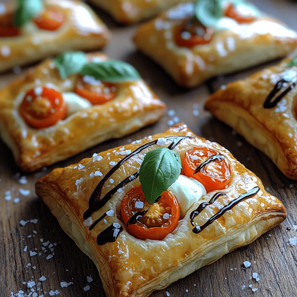 If you’re looking for a delicious and easy appetizer or snack that will impress your guests while satisfying your taste buds, look no further than Tomato Mozzarella Puff Pastries. This delightful dish combines the rich creaminess of fresh mozzarella with the vibrant flavor of ripe tomatoes, all enveloped in a flaky, golden-brown pastry. Perfect for gatherings, picnics, or even a cozy night in, these puff pastries are a testament to how simple ingredients can come together to create something truly special.