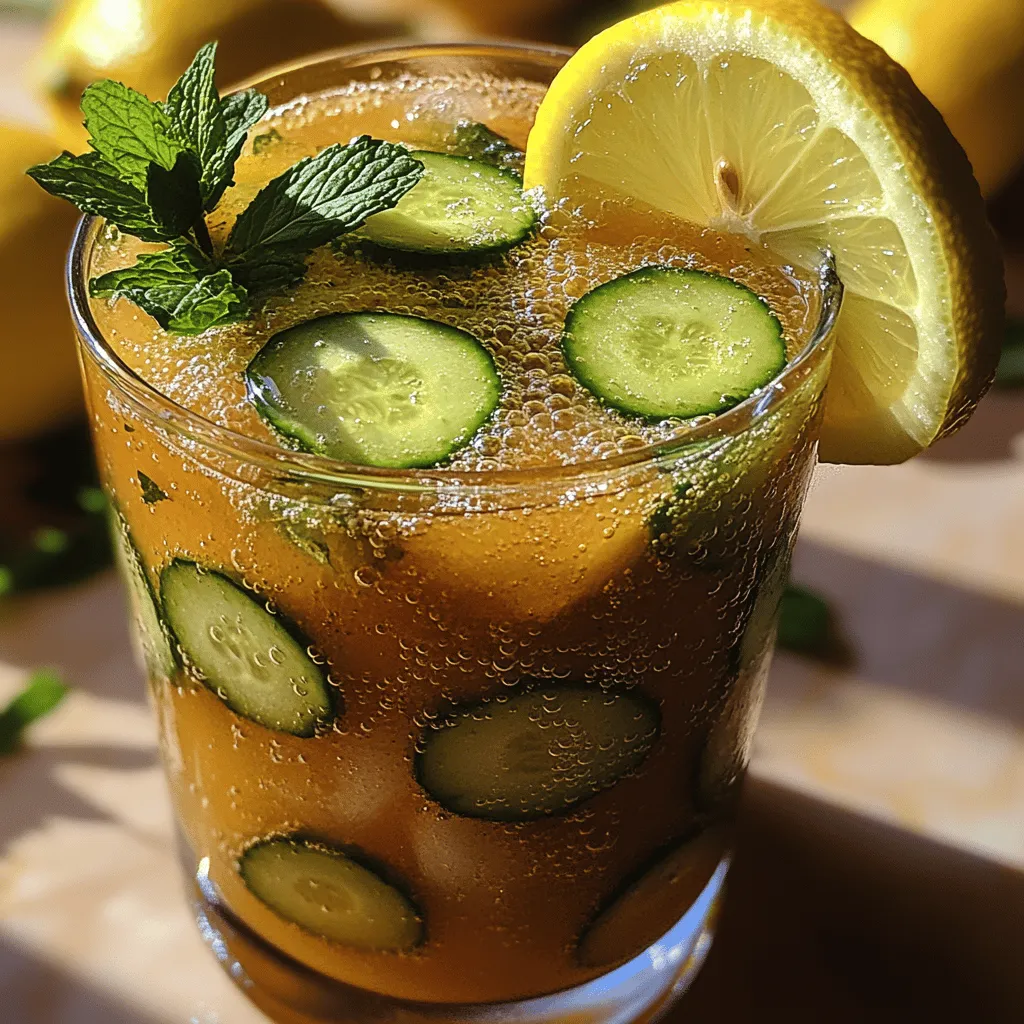 As the summer sun blazes down, nothing is more refreshing than a cool, revitalizing drink. Enter the Crisp Cucumber Lemonade Spritzer—a delightful concoction that marries the hydrating properties of crisp cucumbers with the zesty brightness of fresh lemons. This spritzer embodies the essence of warm weather gatherings, making it the perfect companion for picnics, barbecues, or simply a relaxing afternoon on your patio.