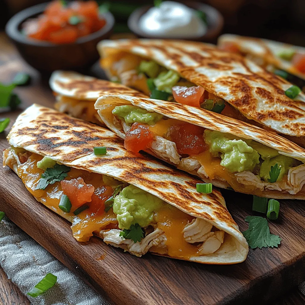 Quesadillas have long enjoyed a place of prominence in the realm of comfort food, celebrated for their versatility and simplicity. This classic Mexican dish, traditionally made with cheese and a variety of fillings, can be customized to suit any palate. Whether enjoyed as a quick snack, a satisfying lunch, or a delightful dinner, quesadillas are a go-to option for many home cooks and restaurant menus alike. Among the myriad of versions, the Avocado Chicken Quesadilla Melts stand out, offering a unique twist that combines the creamy richness of ripe avocados with tender, flavorful chicken.