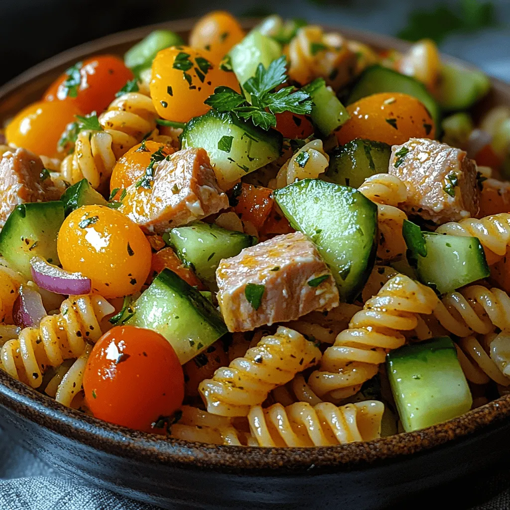 Pasta salads have long been a staple in the culinary world, offering a delightful combination of flavors, textures, and nutritional benefits. Their versatility makes them perfect for a wide array of occasions, from summer picnics and potlucks to quick weeknight dinners and casual get-togethers. One standout dish that embodies these qualities is the Tasty Tuna Pasta Salad. This salad is not just a meal; it's a celebration of fresh ingredients that come together to create a dish that is both refreshing and satisfying.