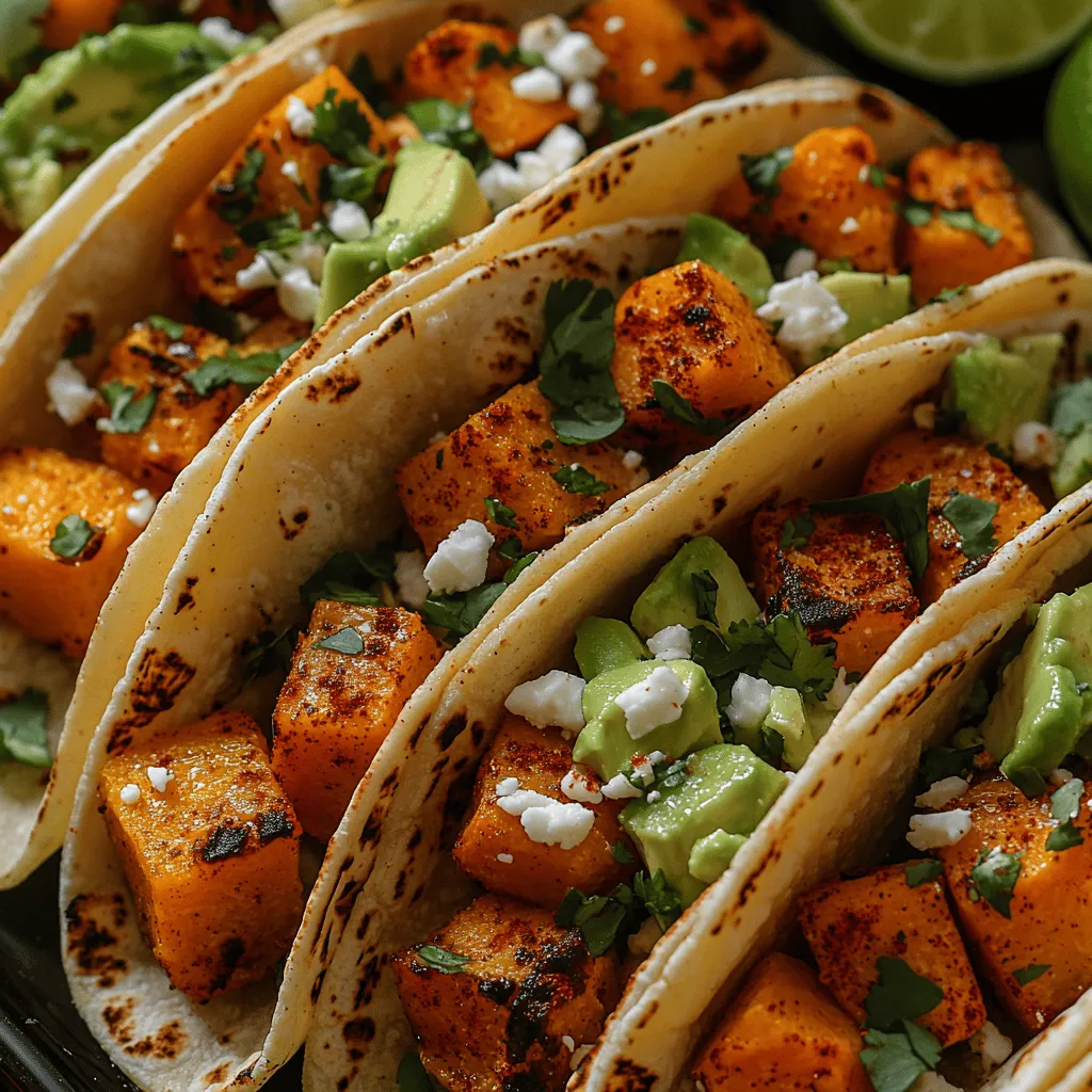 Exploring the vibrant world of plant-based cuisine can lead to some delightful discoveries, especially when it comes to tacos. One such discovery is the Spicy Roasted Butternut Squash Tacos, a dish that beautifully combines comfort and nutrition. This recipe showcases the natural sweetness of butternut squash, enhanced with a spicy kick, making it an excellent choice for both taco enthusiasts and those looking to incorporate more vegetables into their meals. These tacos are not only a feast for the taste buds but also a celebration of wholesome ingredients that contribute to a balanced diet.