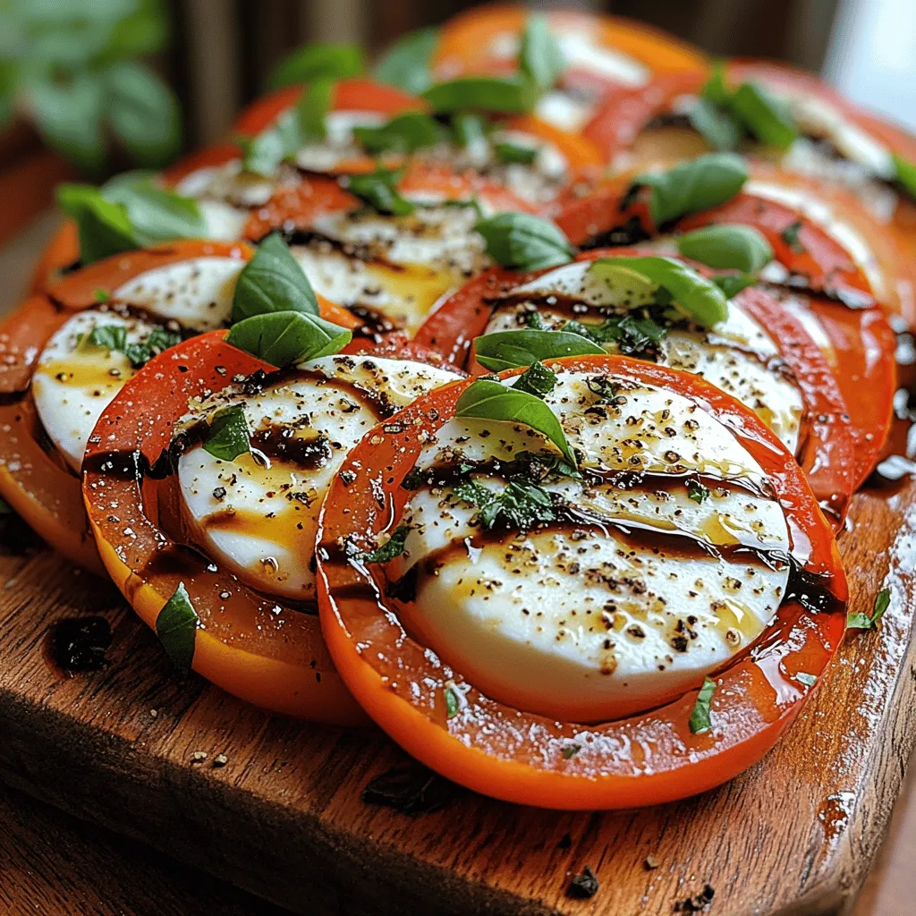 The Caprese Delight Salad is a timeless dish that embodies the essence of Italian cuisine, showcasing the beauty of fresh, high-quality ingredients. Originating from the island of Capri, this salad combines classic flavors in a way that is both simple and sophisticated. The combination of ripe tomatoes, creamy mozzarella, fragrant basil, and a drizzle of olive oil and balsamic vinegar creates a refreshing and vibrant dish that is perfect for summer gatherings, picnics, or as a light meal on warm days.