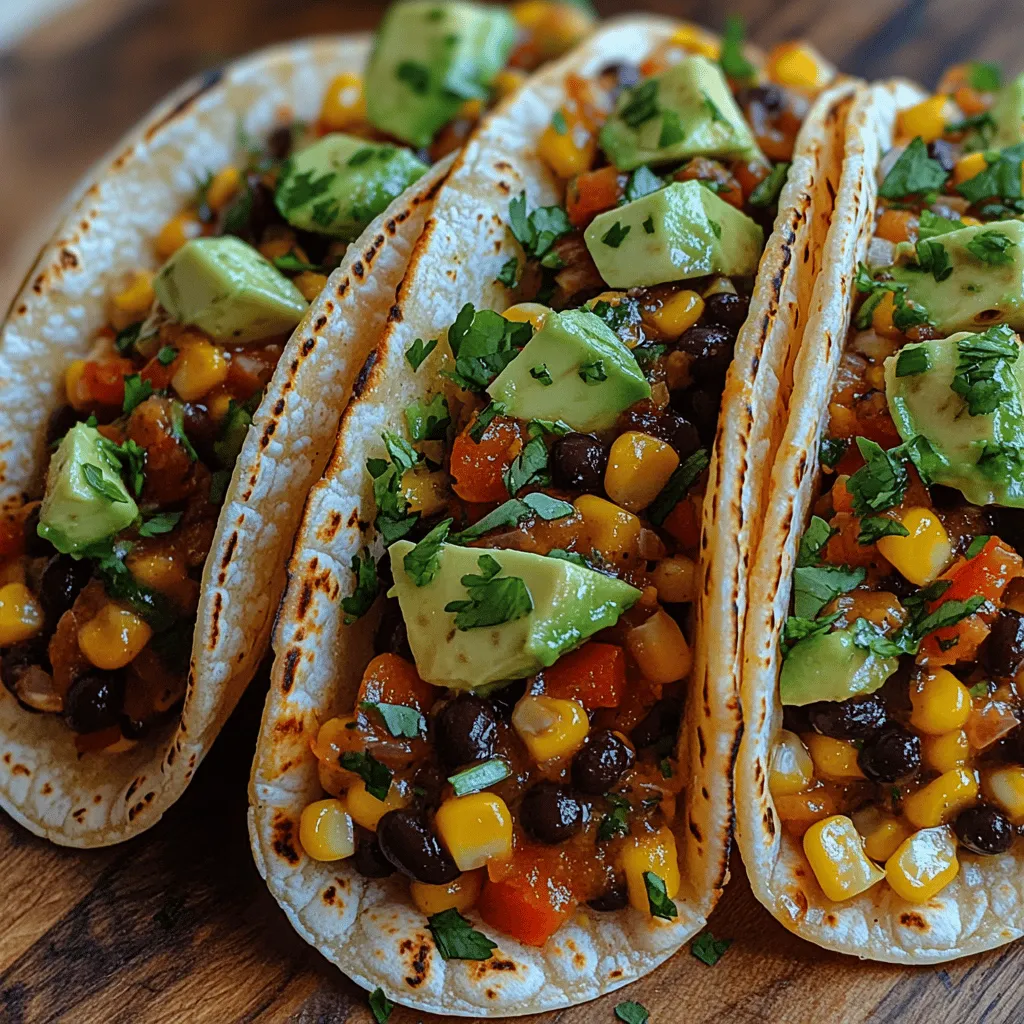 Tacos are one of the most beloved dishes around the world, celebrated for their versatility and ability to cater to a plethora of tastes and dietary preferences. Originating from Mexico, tacos have transcended cultural boundaries, becoming a staple in various cuisines across the globe. Among the endless variations, Spicy Corn & Black Bean Tacos stand out for their vibrant flavors, delightful textures, and the healthful ingredients packed into each bite.