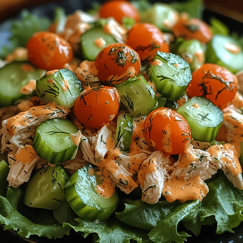 As the days grow warmer and sunlight beckons outdoor gatherings, there's perhaps no dish more fitting than a Refreshing Cold Yogurt Dill Chicken Salad. This light yet satisfying salad combines the heartiness of chicken with the creamy goodness of yogurt, offering a delightful balance that's both nutritious and refreshing. Perfect for picnics, barbecues, or simply a quick lunch at home, this salad is a celebration of fresh ingredients and vibrant flavors.