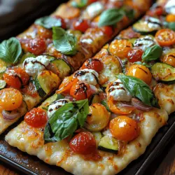 Delightful Summer Veggie Naan Pizza: A Fresh and Flavorful Recipe for Every Occasion