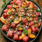 As the sun blazes and the days stretch longer, there's nothing quite like a refreshing salad that captures the essence of summer. The Summer Bliss Peach Watermelon Salad is a celebration of seasonal produce, combining juicy peaches and sweet watermelon for an irresistibly flavorful dish. This vibrant salad is not only a feast for the eyes but also a delight for the palate, making it the perfect addition to your summer gatherings, picnics, or barbecues.