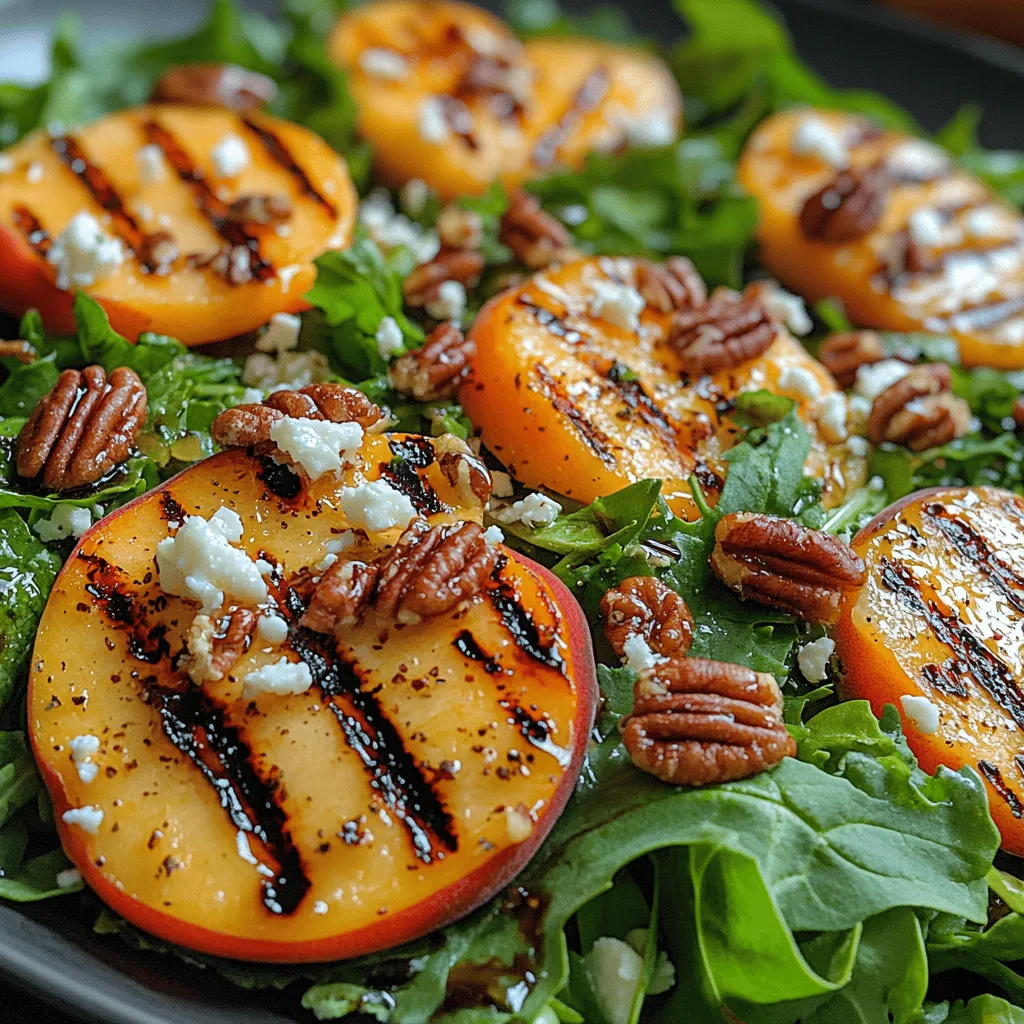 As the warm sun ushers in the vibrant days of summer, there's nothing quite like a fresh, seasonal salad to celebrate the bounty of the season. Among the plethora of summer produce, peaches stand out with their luscious sweetness and juicy texture, making them the star of our Balsamic Glazed Peach Salad. This dish is not only a feast for the eyes with its colorful ingredients but also a delightful harmony of flavors, balancing the sweet juiciness of peaches with the tangy richness of balsamic vinegar.