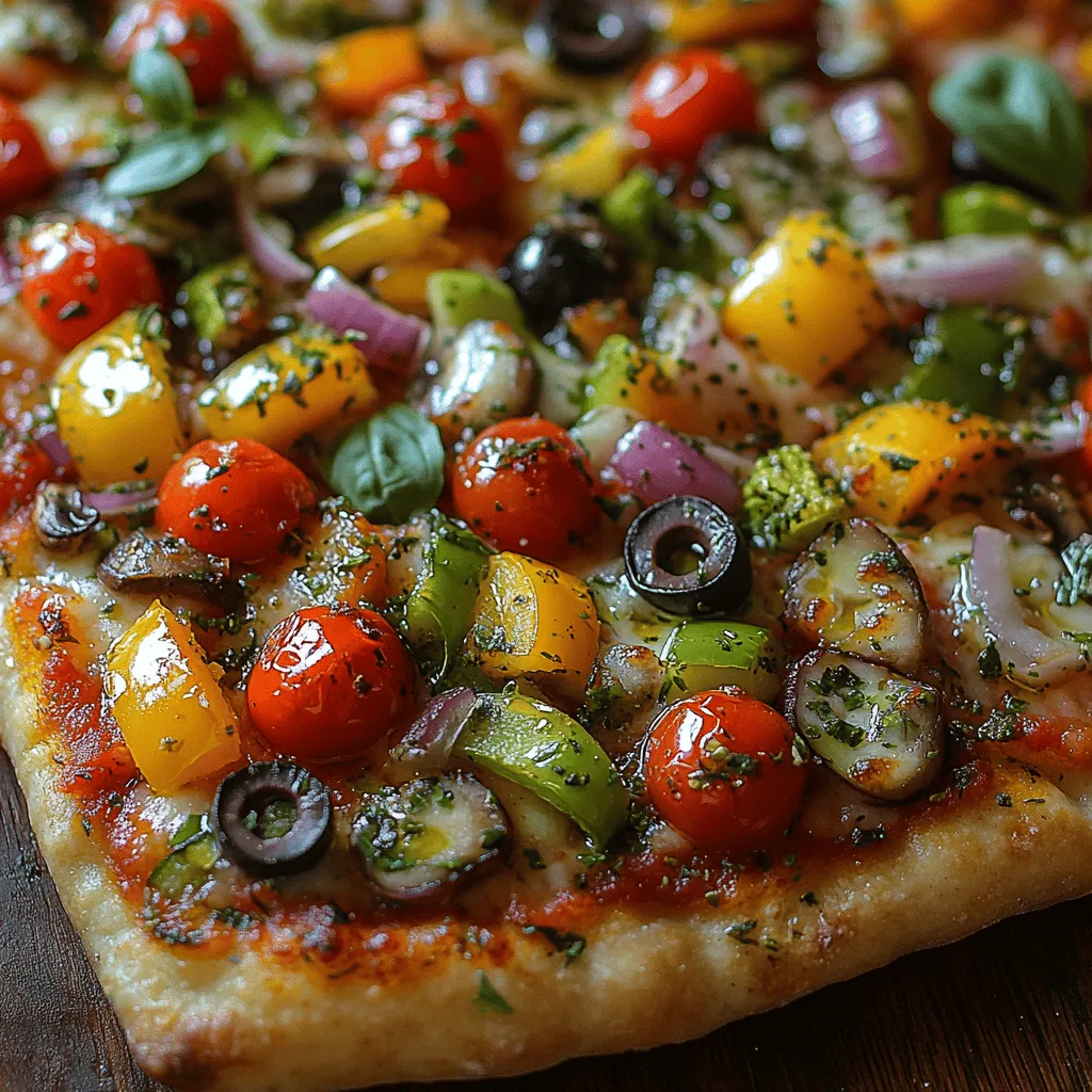 In a world where healthy eating often feels like a chore, the Rainbow Veggie Pizza stands out as a vibrant and delicious option that can brighten any table. This recipe not only tantalizes your taste buds but also ensures you’re getting a variety of nutrients from colorful vegetables. Perfect for family dinners, gatherings, or a fun cooking activity with kids, this pizza is a celebration of fresh ingredients and creativity. The combination of a crispy crust, tangy sauce, melty cheese, and a rainbow of fresh vegetables makes each slice an exciting culinary experience. Let’s dive into how to make your very own Rainbow Veggie Pizza that’s sure to impress.