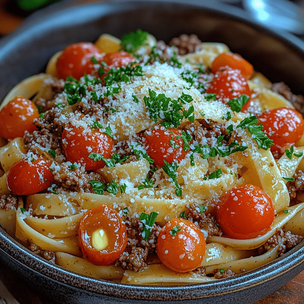 In a world where time is often in short supply, the demand for quick yet delicious meals has never been higher. Enter the savory garlic butter beef pasta, a dish that perfectly marries convenience with flavor. This delightful recipe is not only a feast for the taste buds but also a time-saver for busy individuals and families looking to whip up something satisfying after a long day.
