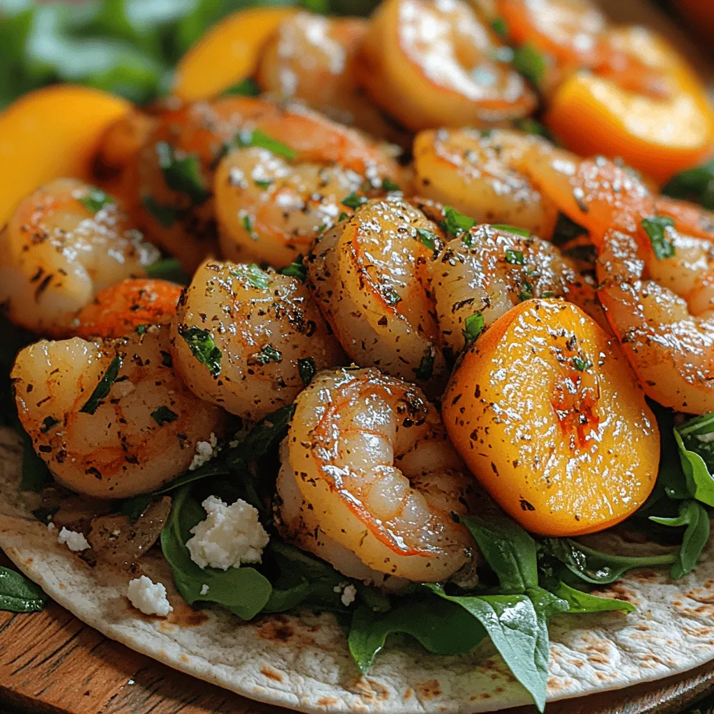 As the sun shines brightly and the temperatures rise, summer calls for vibrant, refreshing meals that celebrate the season's bounty. One dish that encapsulates this essence is the Peach Basil Shrimp Wraps. This delightful recipe combines the sweetness of ripe peaches, the aromatic freshness of basil, and the succulence of perfectly cooked shrimp, creating a mouthwatering experience that is as pleasing to the eye as it is to the palate.