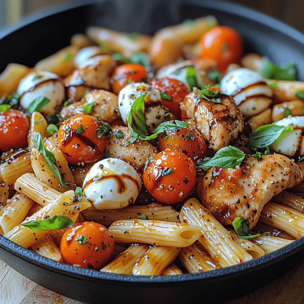To truly appreciate the Caprese Chicken Pasta Skillet, it's essential to understand the origins of its key elements. The Caprese salad, a staple of Italian cuisine, hails from the island of Capri. Traditionally made with fresh mozzarella, ripe tomatoes, and fragrant basil, this salad captures the essence of Italy's culinary philosophy: simplicity and freshness. The vibrant colors of the ingredients represent the Italian flag, making it not only a feast for the palate but also for the eyes.