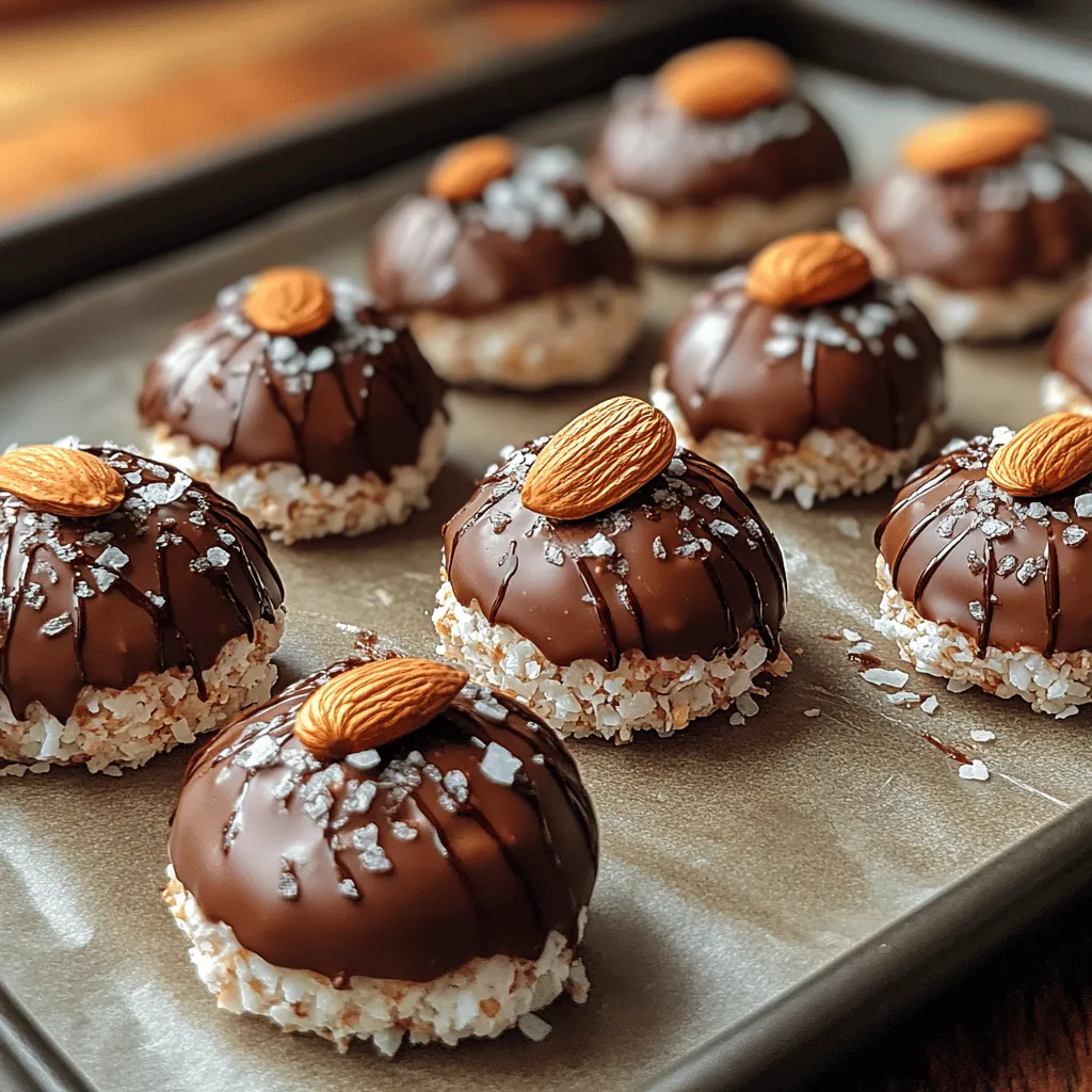 In a world increasingly leaning toward homemade snacks and treats, the allure of crafting your own delights in the kitchen has never been stronger. Not only do homemade treats allow for customization and creativity, but they also offer a healthier alternative to store-bought options, often laden with preservatives and artificial ingredients. One such indulgent yet health-conscious recipe that has captured the hearts of many is the Almond Joy Coconut Bites. This delectable fusion of flavors brings together the rich, creamy essence of coconut with the satisfying crunch of almonds, all enveloped in a luscious layer of chocolate.