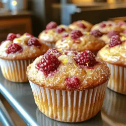 Zesty Raspberry Lemon Muffins: A Bright and Flavorful Delight