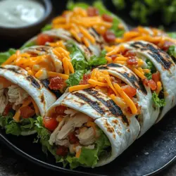 Savory Chicken Bacon Ranch Wraps: A Delicious and Satisfying Meal Option