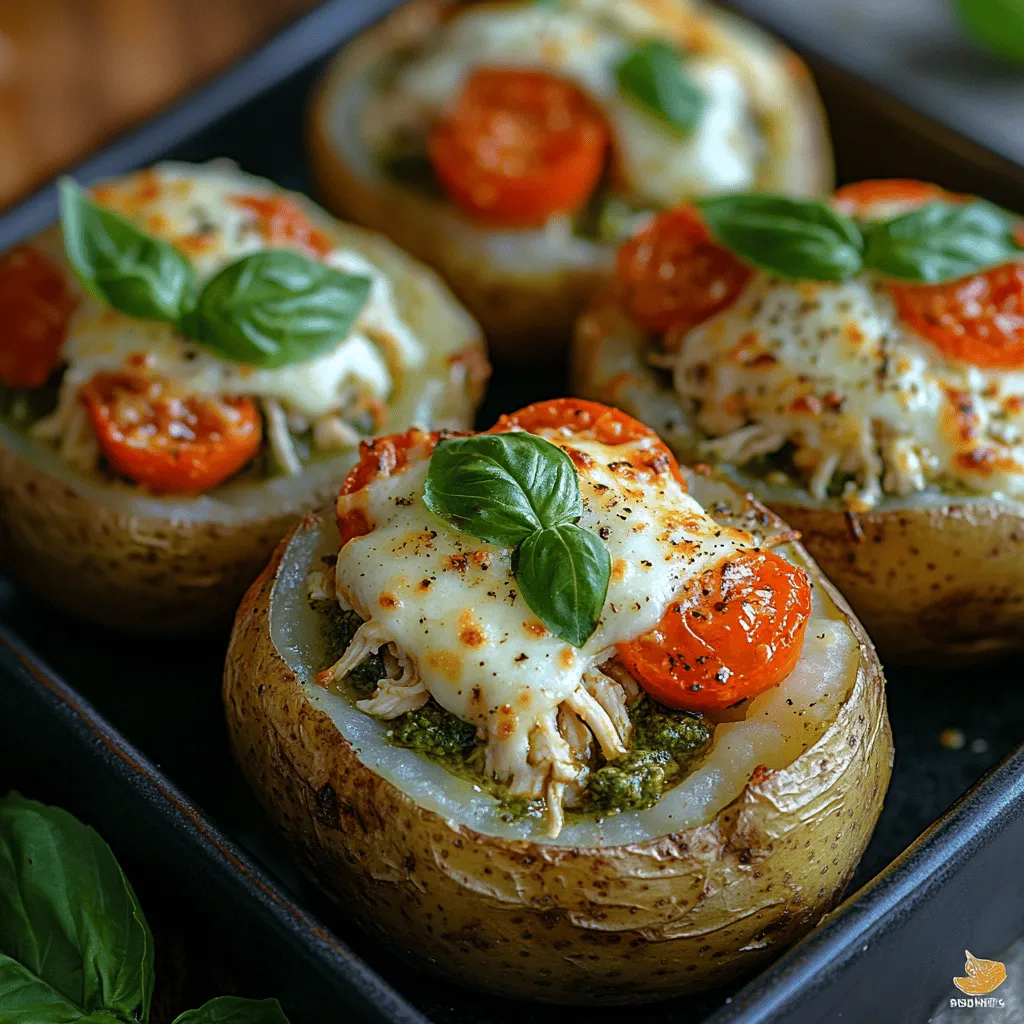 The foundation of any great dish lies in its ingredients, and the Pesto Chicken Stuffed Potatoes are no exception. Here’s a closer look at the core components of this recipe: