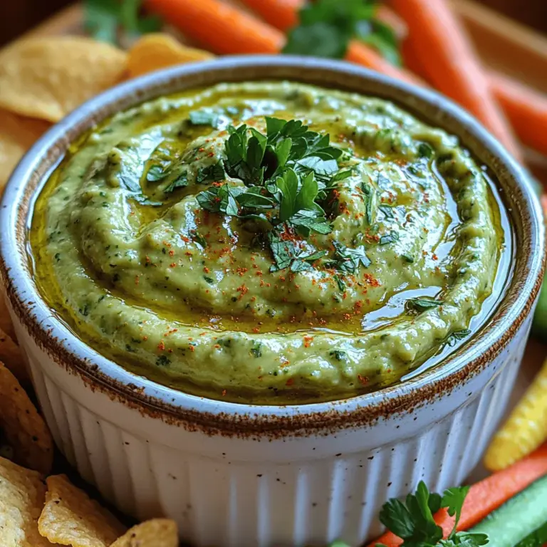 Dips have long been a staple at social gatherings, casual snacking, and family get-togethers. From creamy cheese dips to zesty salsa, they serve as the perfect accompaniment to chips, veggies, and a variety of finger foods. Among the plethora of options available, the Creamy Avocado Ranch Dip stands out as a versatile and delicious choice that caters to a wide range of palates. Whether you are hosting a party, enjoying a movie night at home, or simply craving a healthy snack, this dip is sure to impress.