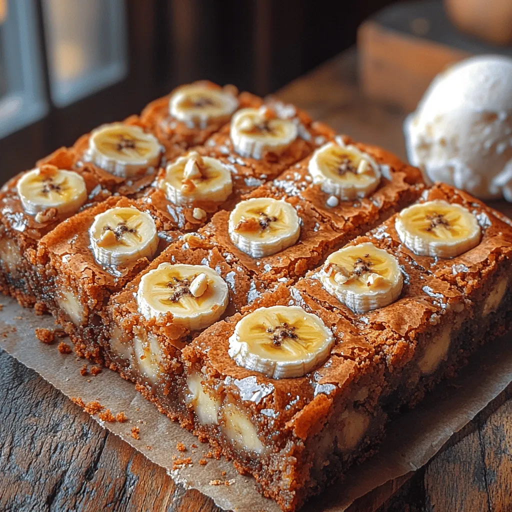 To create the perfect batch of Banana Bliss Blondies, it is essential to understand the role each ingredient plays in enhancing flavor, texture, and overall quality. Let’s take a closer look at the key ingredients that make this recipe so special: