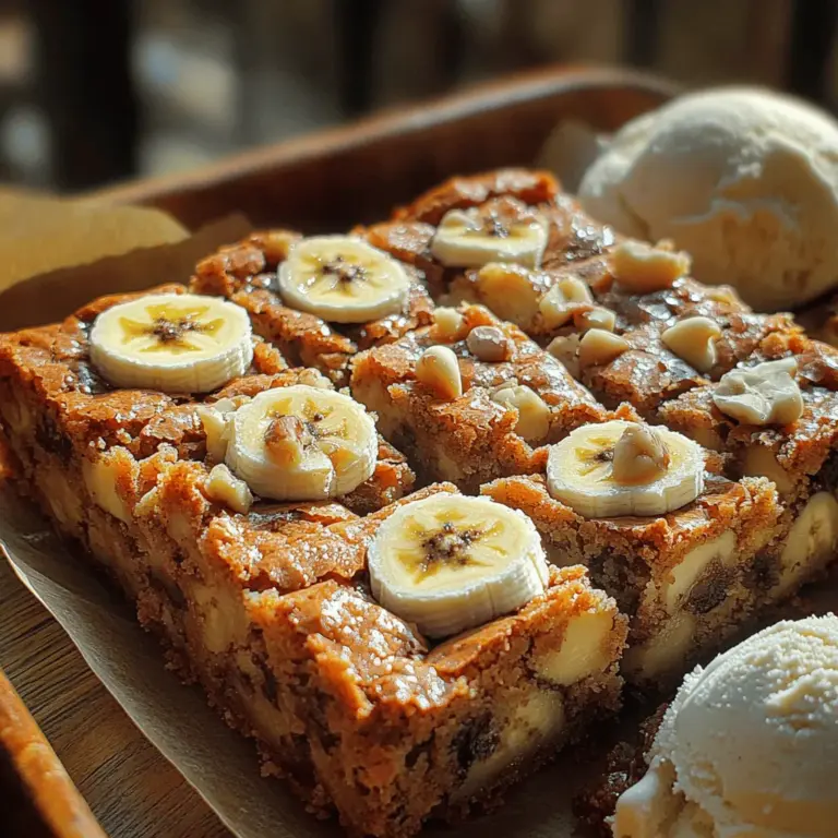 To create the perfect batch of Banana Bliss Blondies, it is essential to understand the role each ingredient plays in enhancing flavor, texture, and overall quality. Let’s take a closer look at the key ingredients that make this recipe so special: