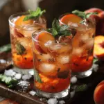 As the sun shines brighter and the temperatures rise, the craving for refreshing summer beverages becomes irresistible. Among the myriad of options, Minted Peach Fizzers stand out as a perfect blend of flavor, refreshment, and vibrant color. This delightful drink combines juicy peaches with the cooling essence of mint, creating a symphony of taste that is both invigorating and satisfying. The beauty of Minted Peach Fizzers lies not only in their deliciousness but also in their ease of preparation, making them an ideal choice for summer gatherings, picnics, or enjoying a quiet afternoon at home.